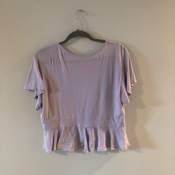 We The Free front tie top - Picture 2 of 3